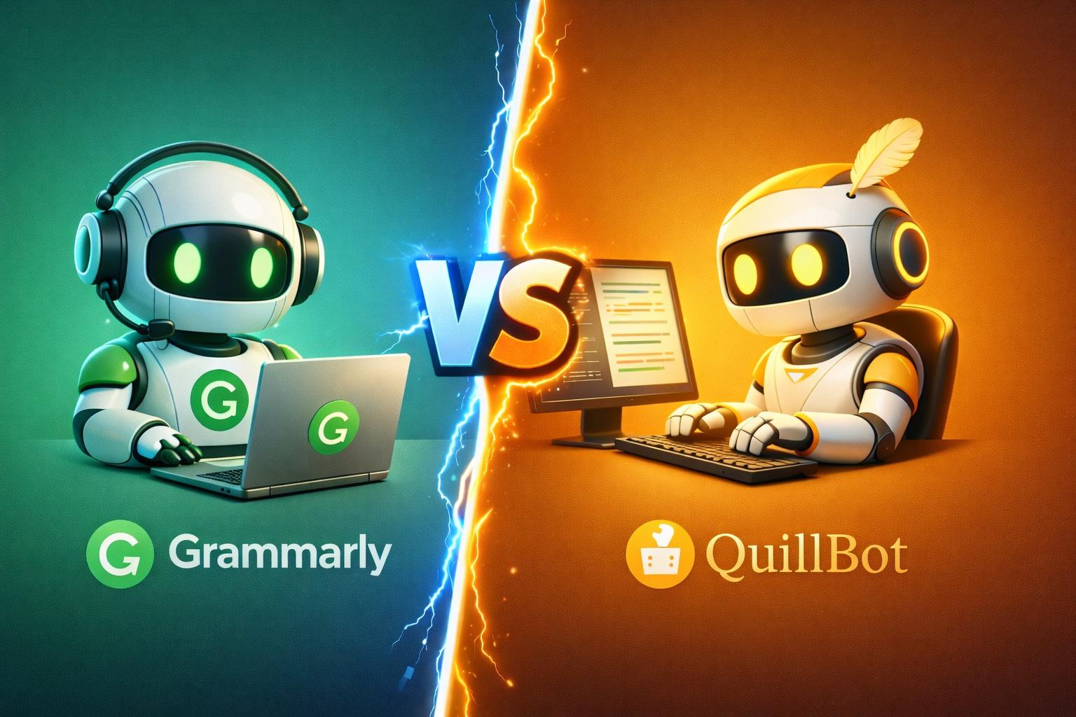 تصویر مقاله: گرامرلی یا QuillBot؟ کدام بهتر است